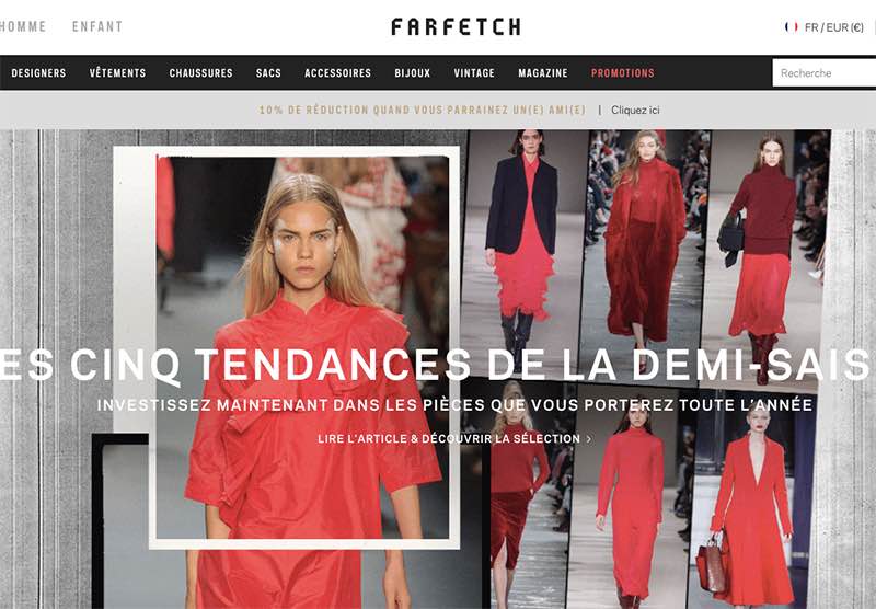 JD.com investit 397 M$ dans la marketplace de luxe Farfetch