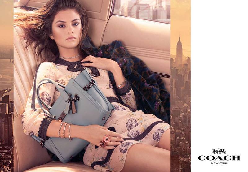 Les premières images de la campagne Coach avec Selena Gomez, dévoilées