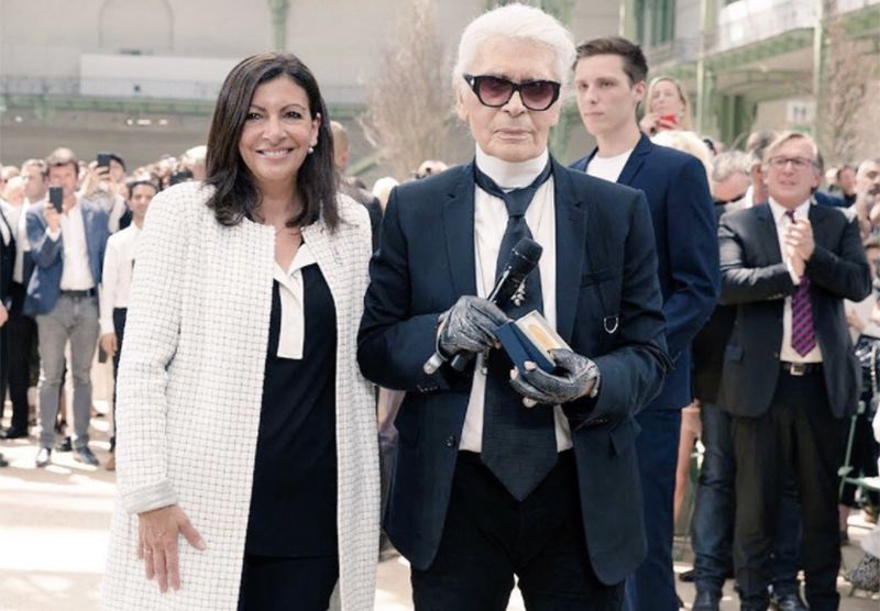 Karl Lagerfeld et Paris, un amour réciproque célébré en grande pompe