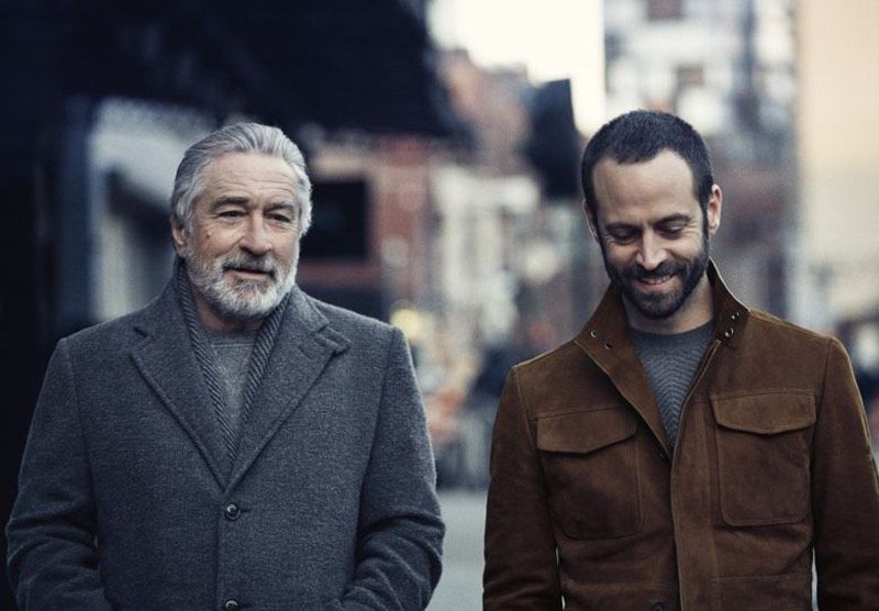 Robert de Niro prend la pose pour Zegna