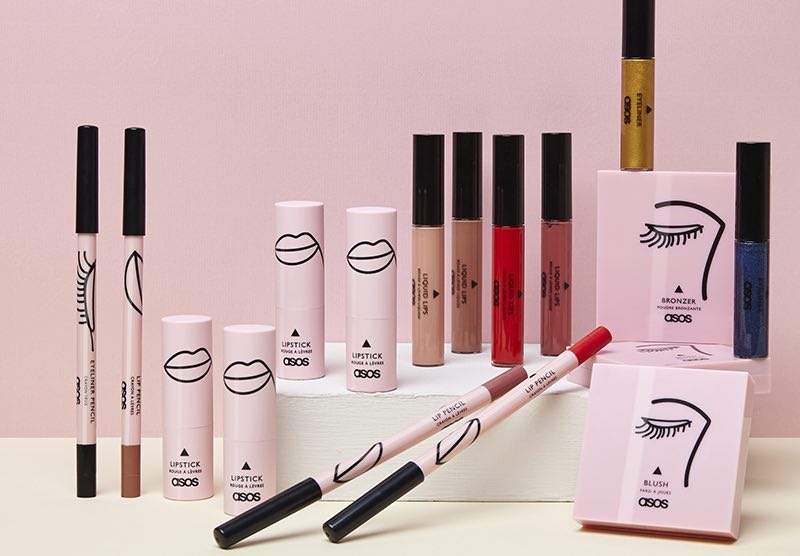 Asos lance sa propre marque de maquillage