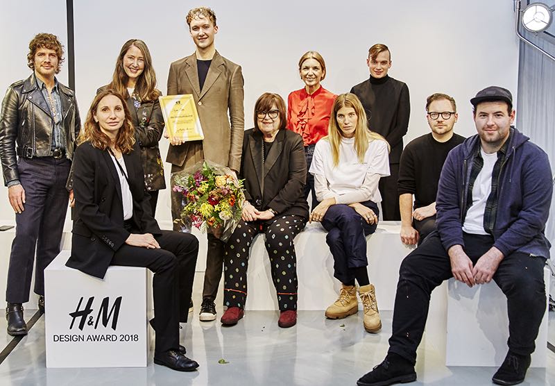 Stefan Cooke remporte le  H&M Design Award 2018