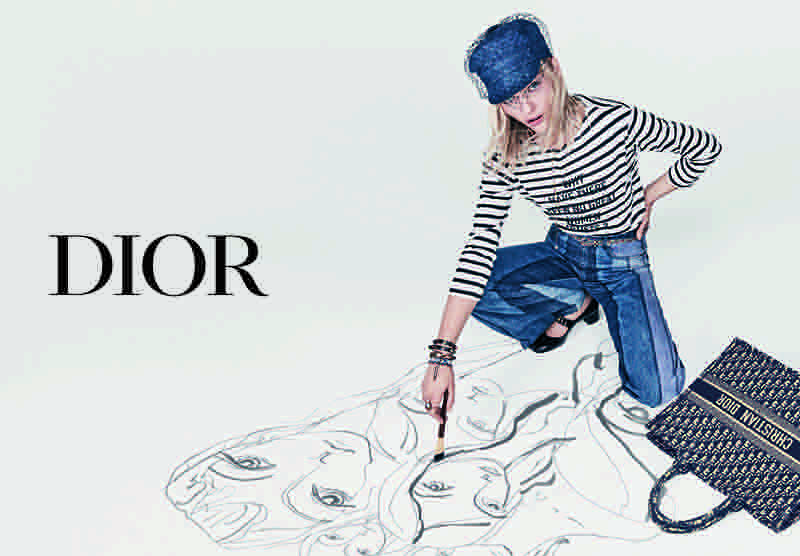 Dior enrôle Sasha Pivovarova comme nouvelle égérie