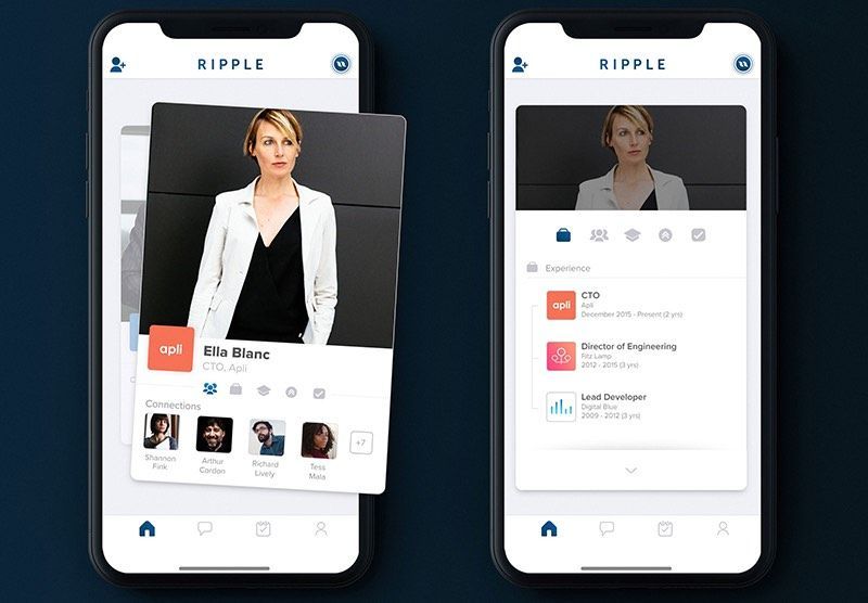 Ripple : Tinder se lance dans les rencontres professionnelles