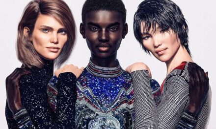 Pour sa nouvelle campagne, Balmain met en scène des mannequins virtuels