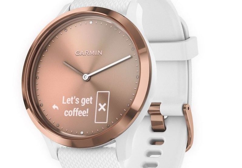 Garmin propose une montre connectée élégante .