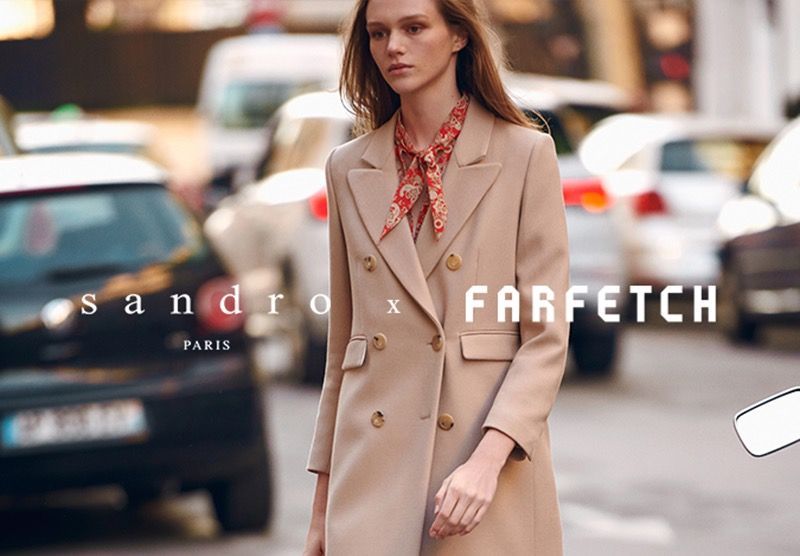 SMCP signe avec Farfetch pour développer Sandro sur le digital