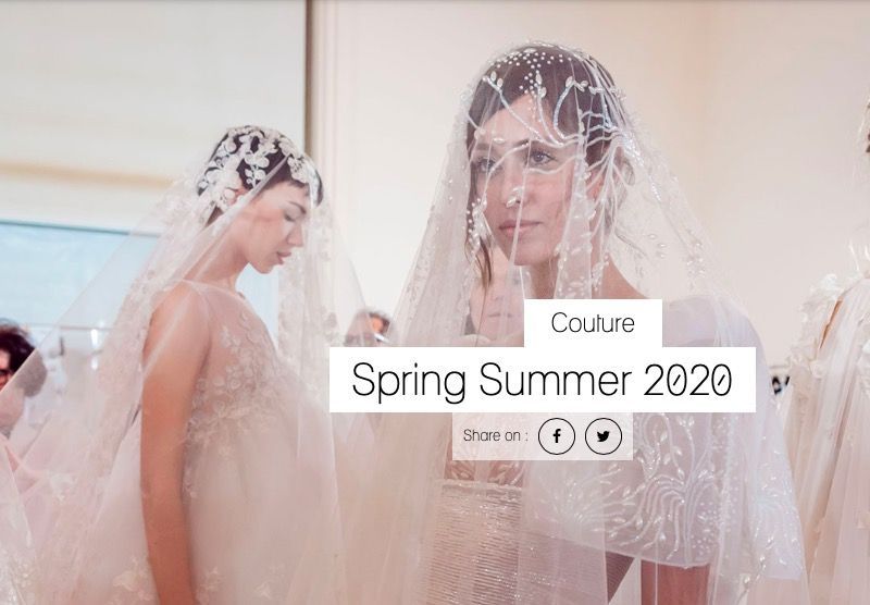 Georges Chakra : défilé couture printemps-été 2020