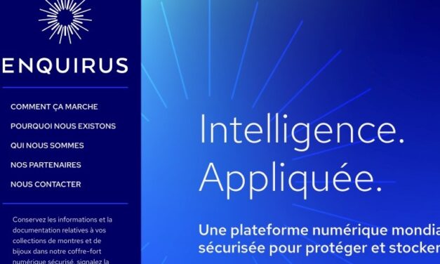 Enquirus une nouvelle solution pour réduire le vol de montres et bijoux