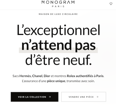 Luxe circulaire_ Monogram