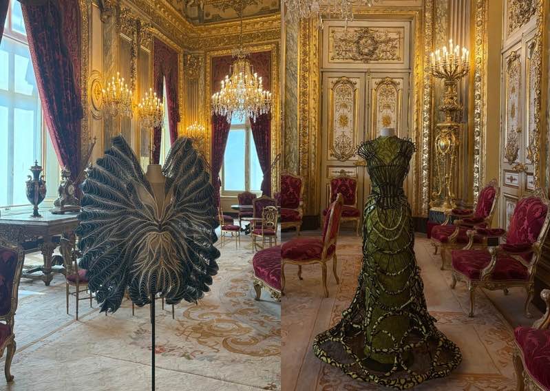 Photo Couture Louvre Iris van Herpen et Jean Paul Gautier