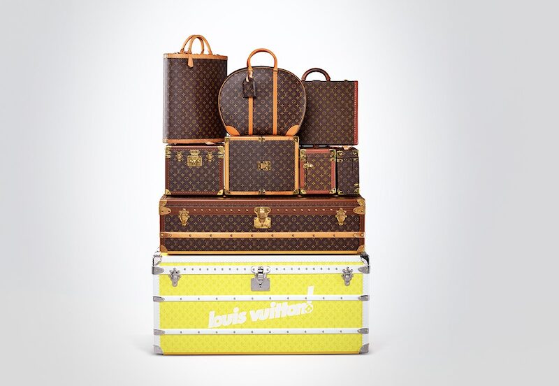 Amateurs de belles malles Louis Vuitton, à vos souris !