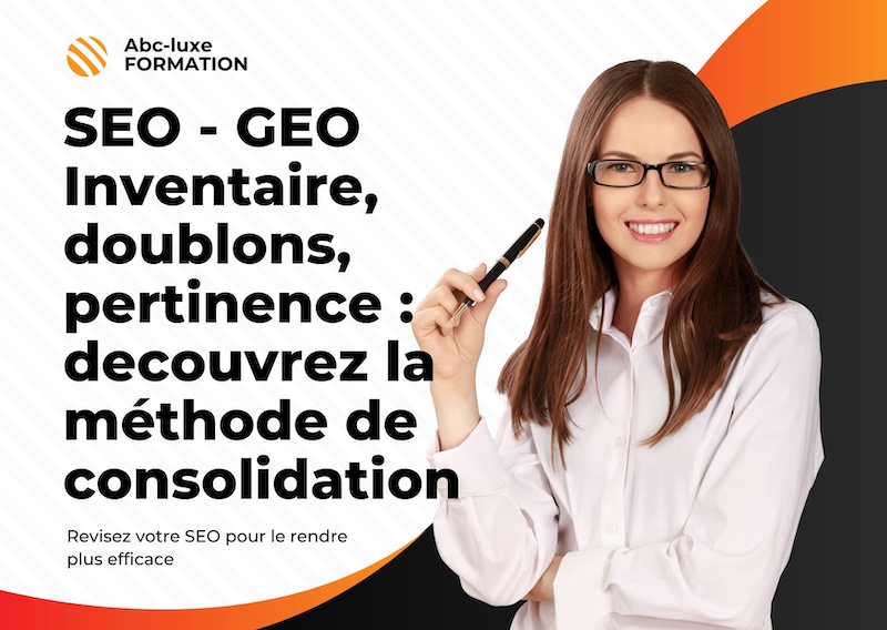 Formation SEO GEO Luxe
